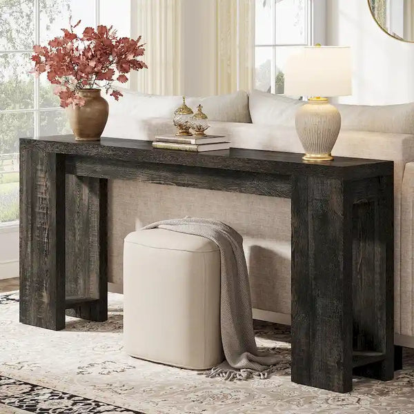70.9 Inch Console Sofa Table for Living Room, Entryway, and Hallway