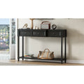 Entryway Console Table with Drawers Stylish Sofa Table