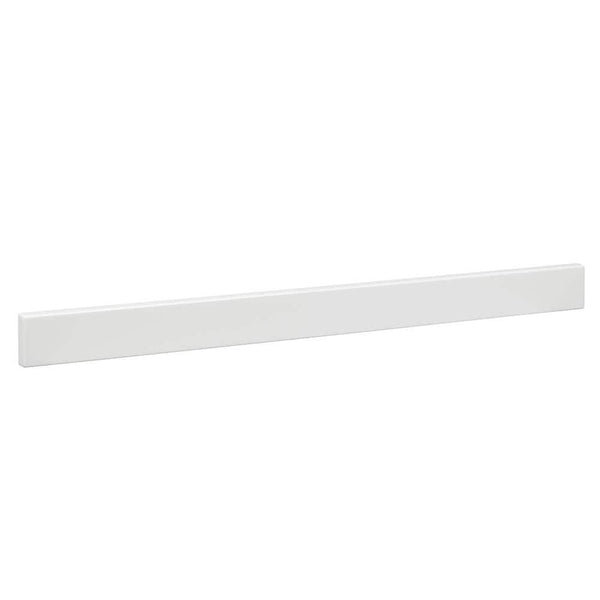 30 1/2 in. Cultured Marble Backsplash in White